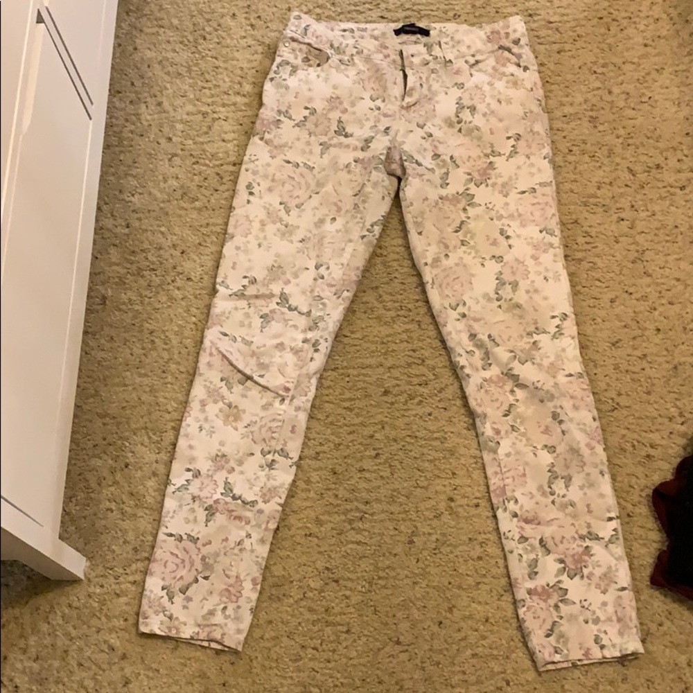 Floral Jeans